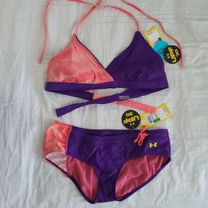 Pink and Purple Bikini Set (SIZE IS MISMATCHED)